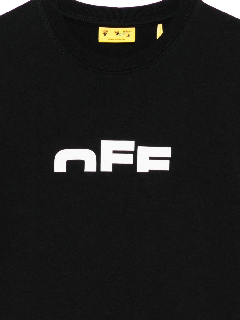 OFF WHITE T-shirt in cotone con stampa
