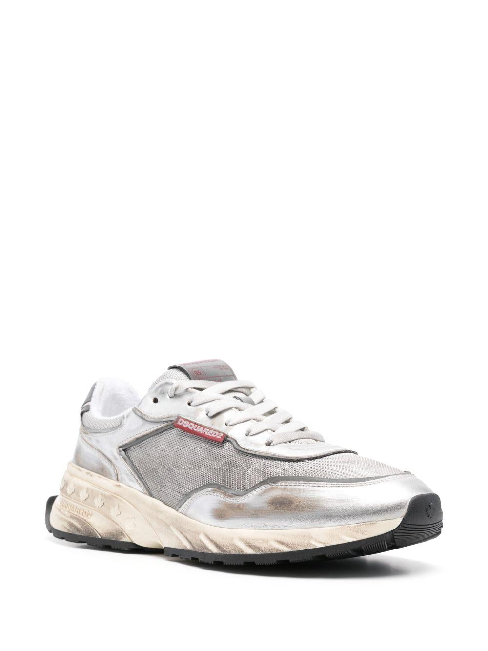 DSQUARED2 Sneakers 'Sprinter' color argento