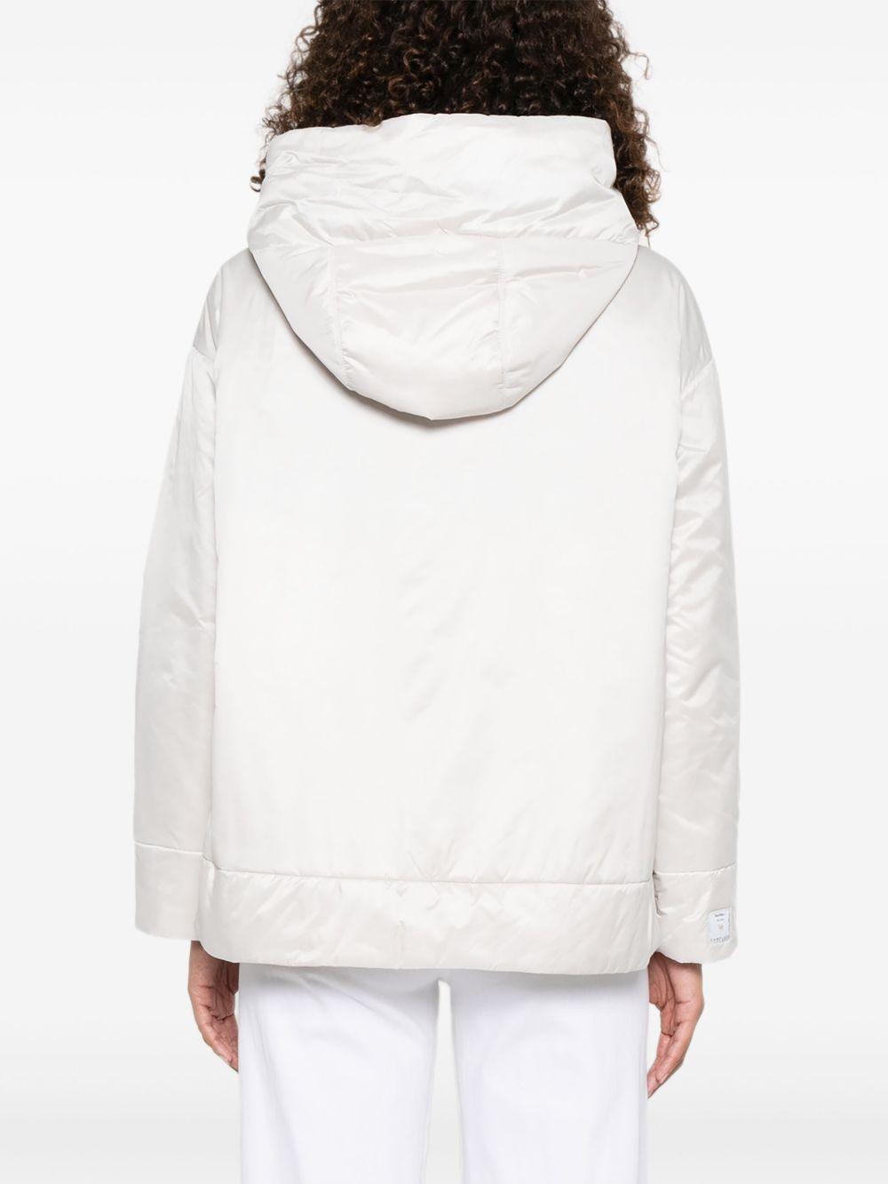 MAX MARA THE CUBE Piumino corto 'Daria' bianco