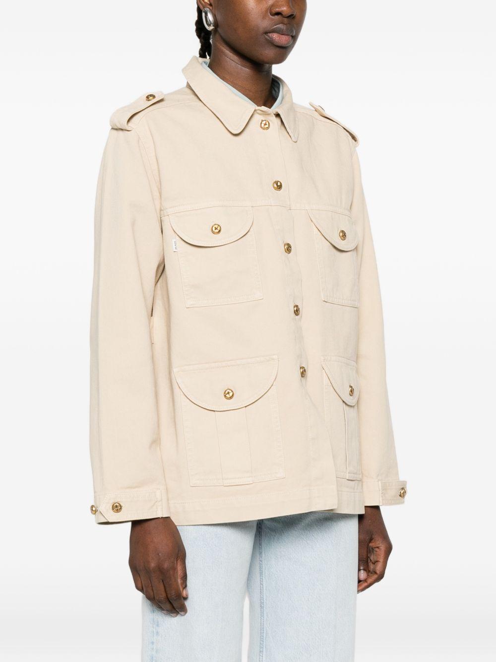 BLAZE Giacca Nariida in colori neutri con tasche ad aletta