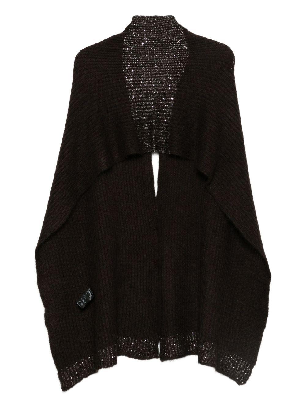 D EXTERIOR Mantella marrone cedro