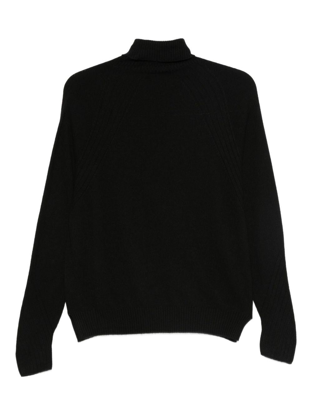 D EXTERIOR Maglia a collo alto nero