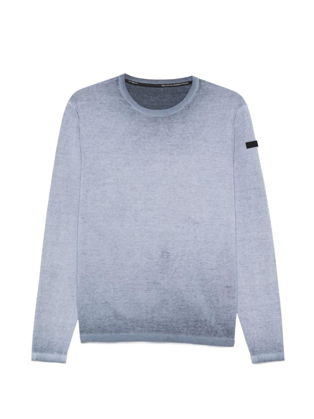 RRD ROBERTO RICCI DESIGNS Maglione girocollo blu slavato
