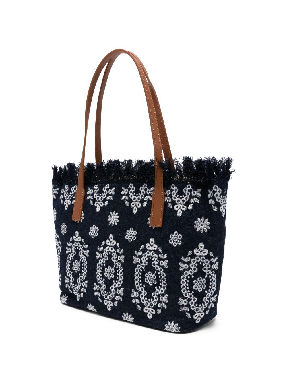 MC2 SAINT BARTH Borsa sopping City Bag Mid Fringe