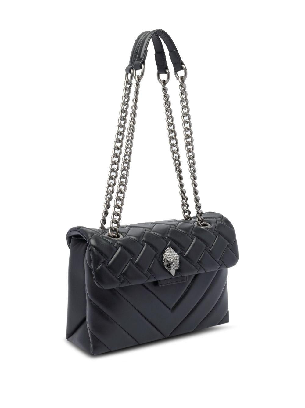 KURT GEIGER Borsa a tracolla Kensington in pelle nera