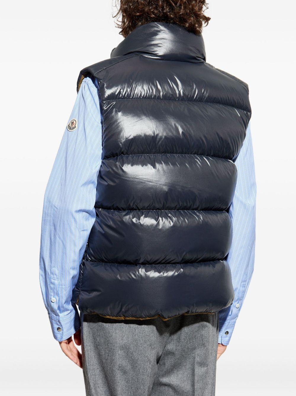 MONCLER Gilet imbottito con logo