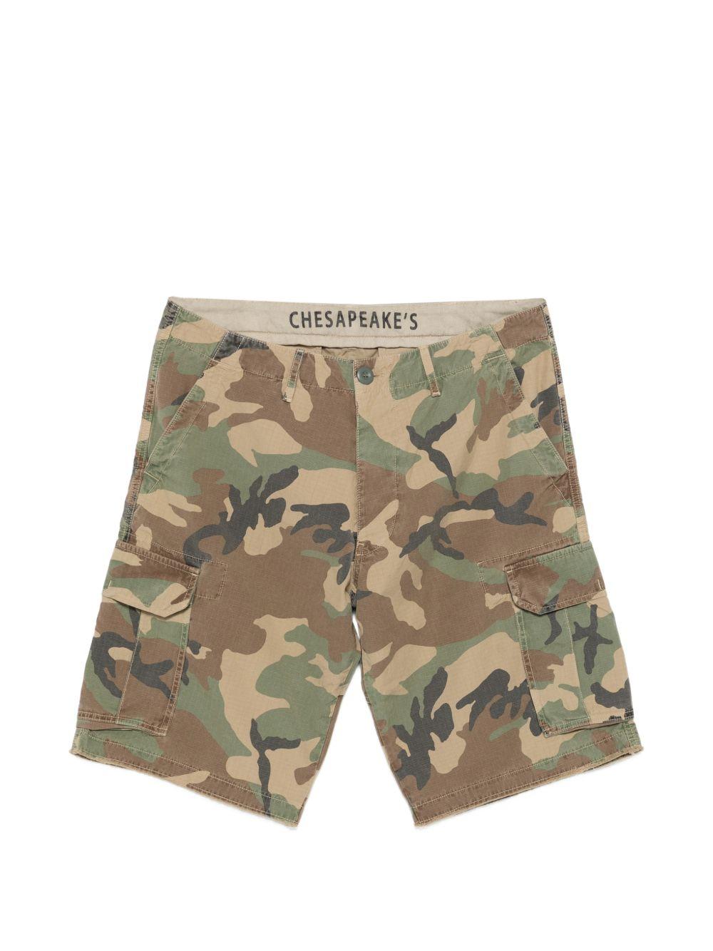 CHESAPEAKES Pantaloncini Barras con stampa camouflage