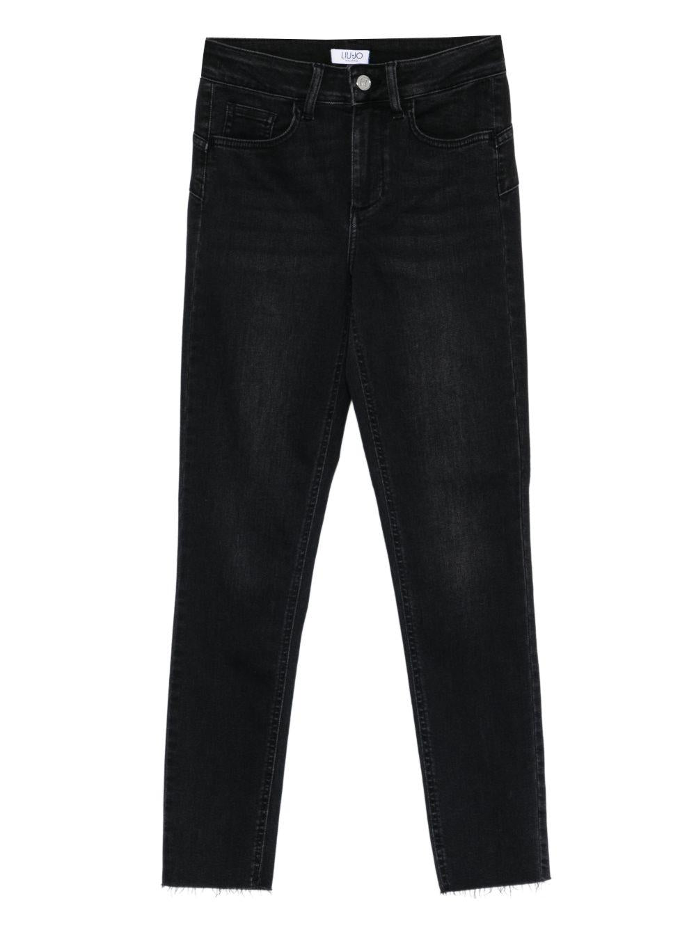 LIUJO Jeans lunghi neri