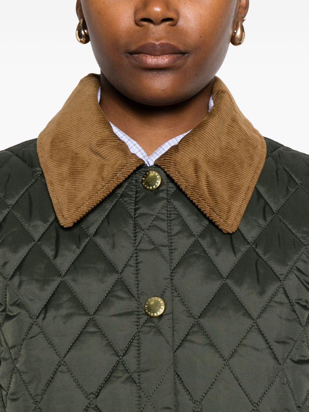 BARBOUR Giacca trapuntata verde