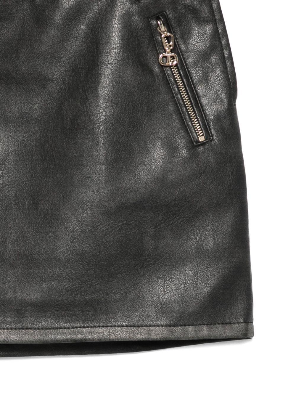 TWINSET Minigonna in ecopelle