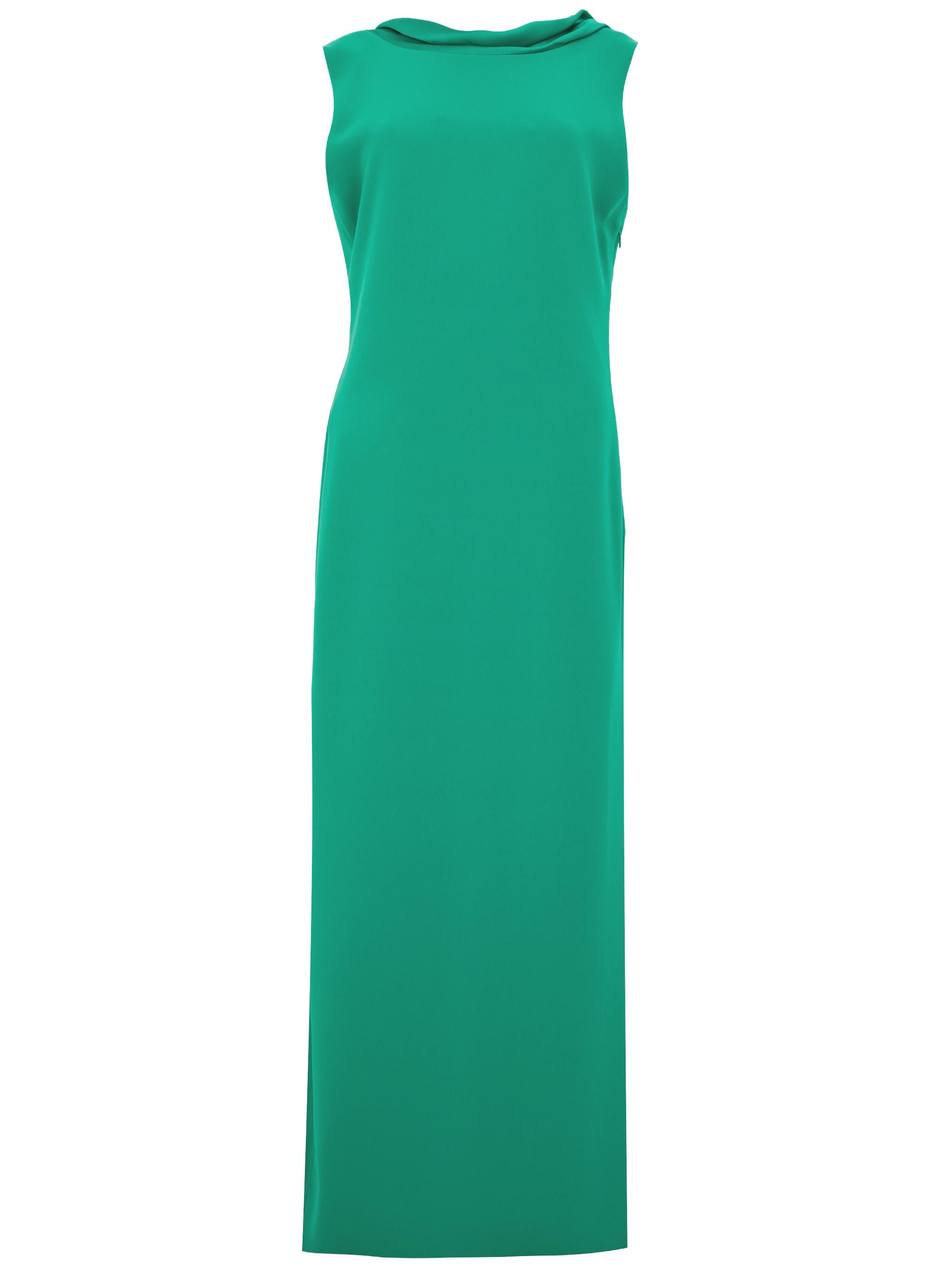 MAX MARA PIANOFORTE Abito elegnate lungo scollato sulla schiena