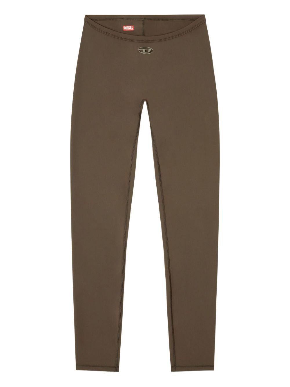 DIESEL Leggings 'Mina-Utlt' verde oliva