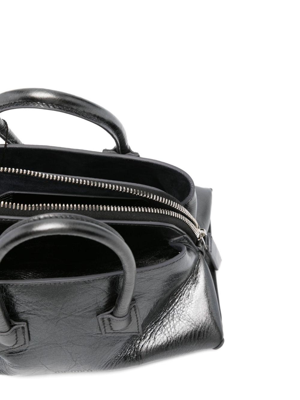 THE ATTICO Borsa a spalla La Passeggiata Mini grigio metallizzato