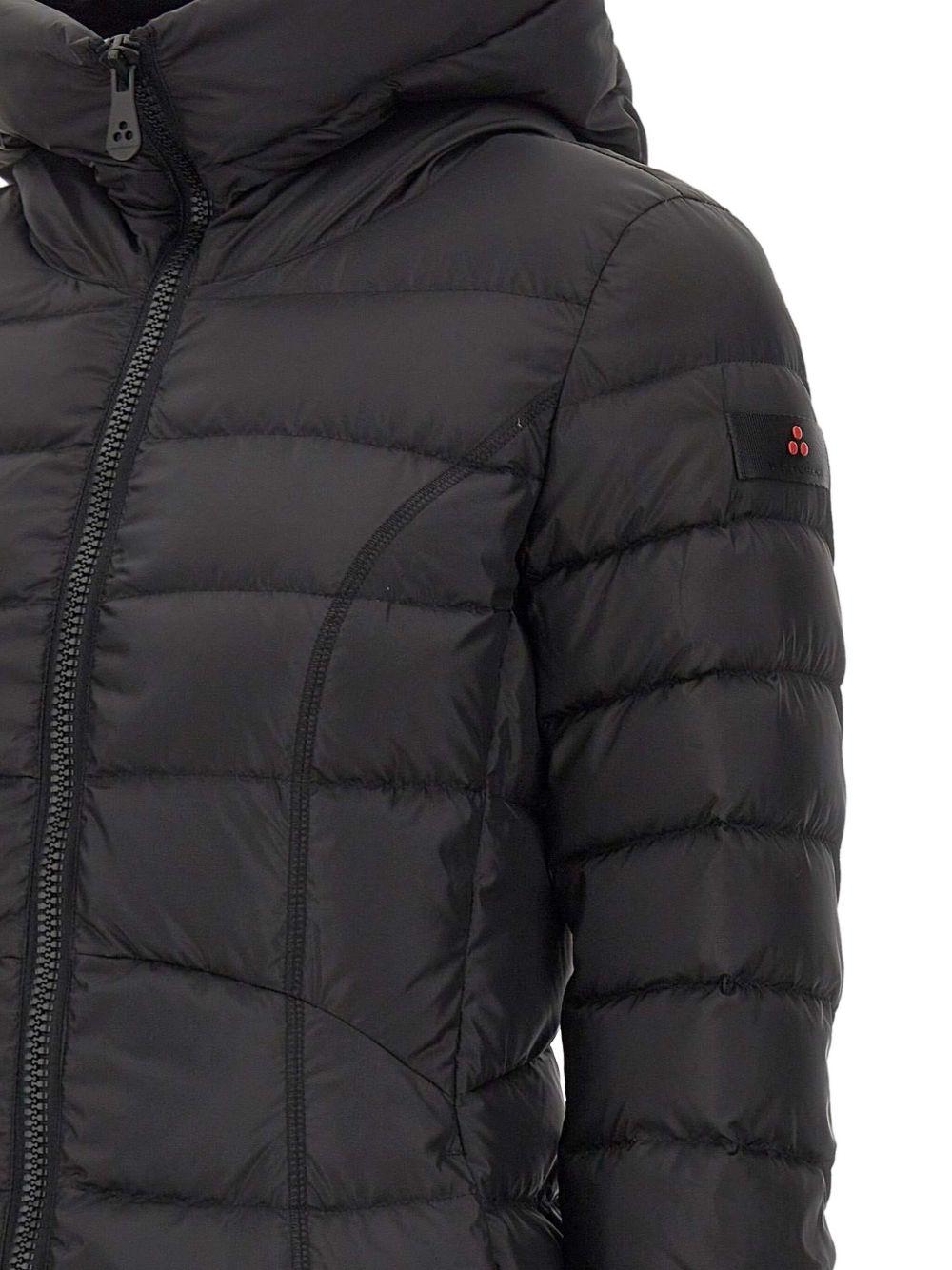 PEUTEREY Piumino lungo nero