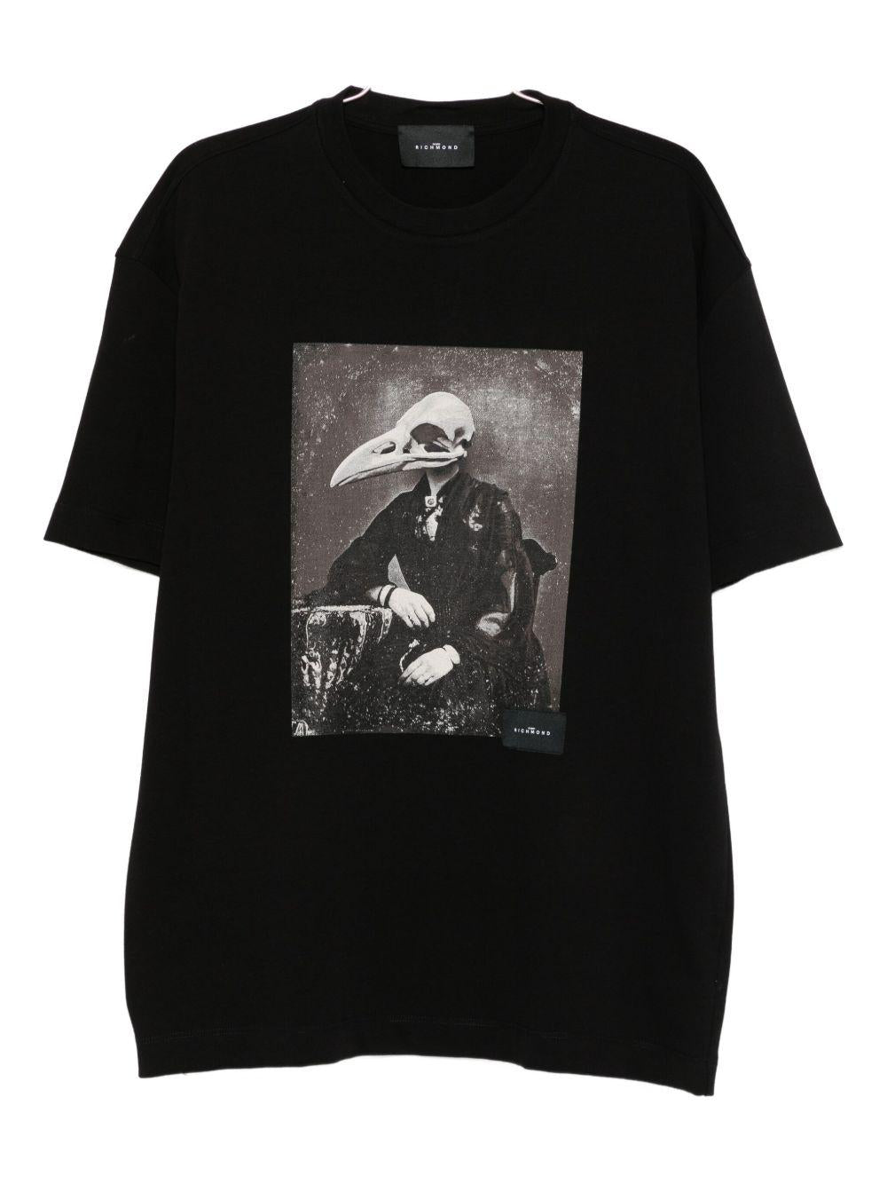 JOHN RICHMOND T-shirt girocollo con stampa