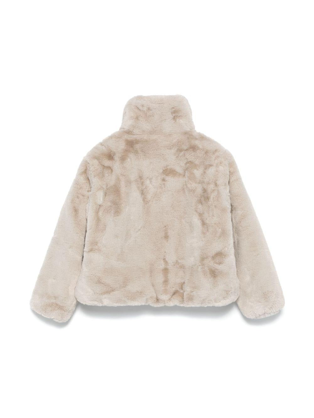 SAVE THE DUCK Giacca in ecopelliccia con zip