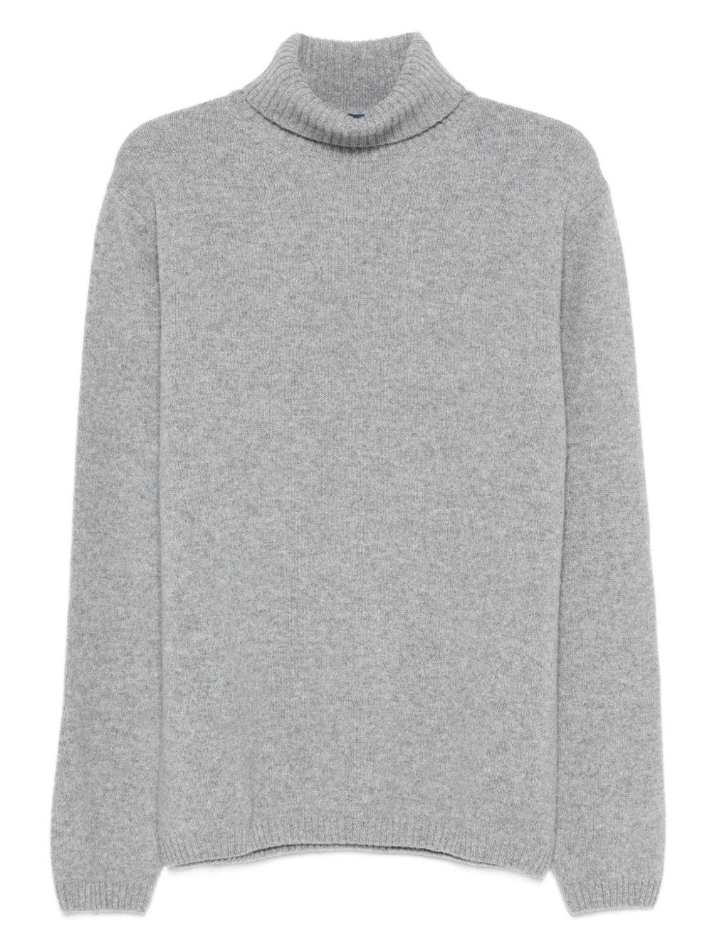 DANIELE FIESOLI Maglia grigia a collo alto