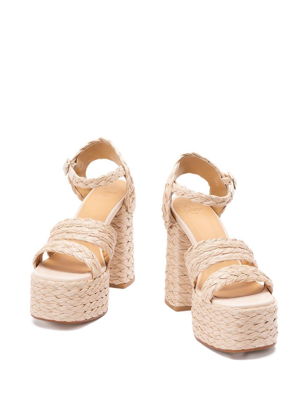 CASTANER Sandali con tacco 'Fresa'