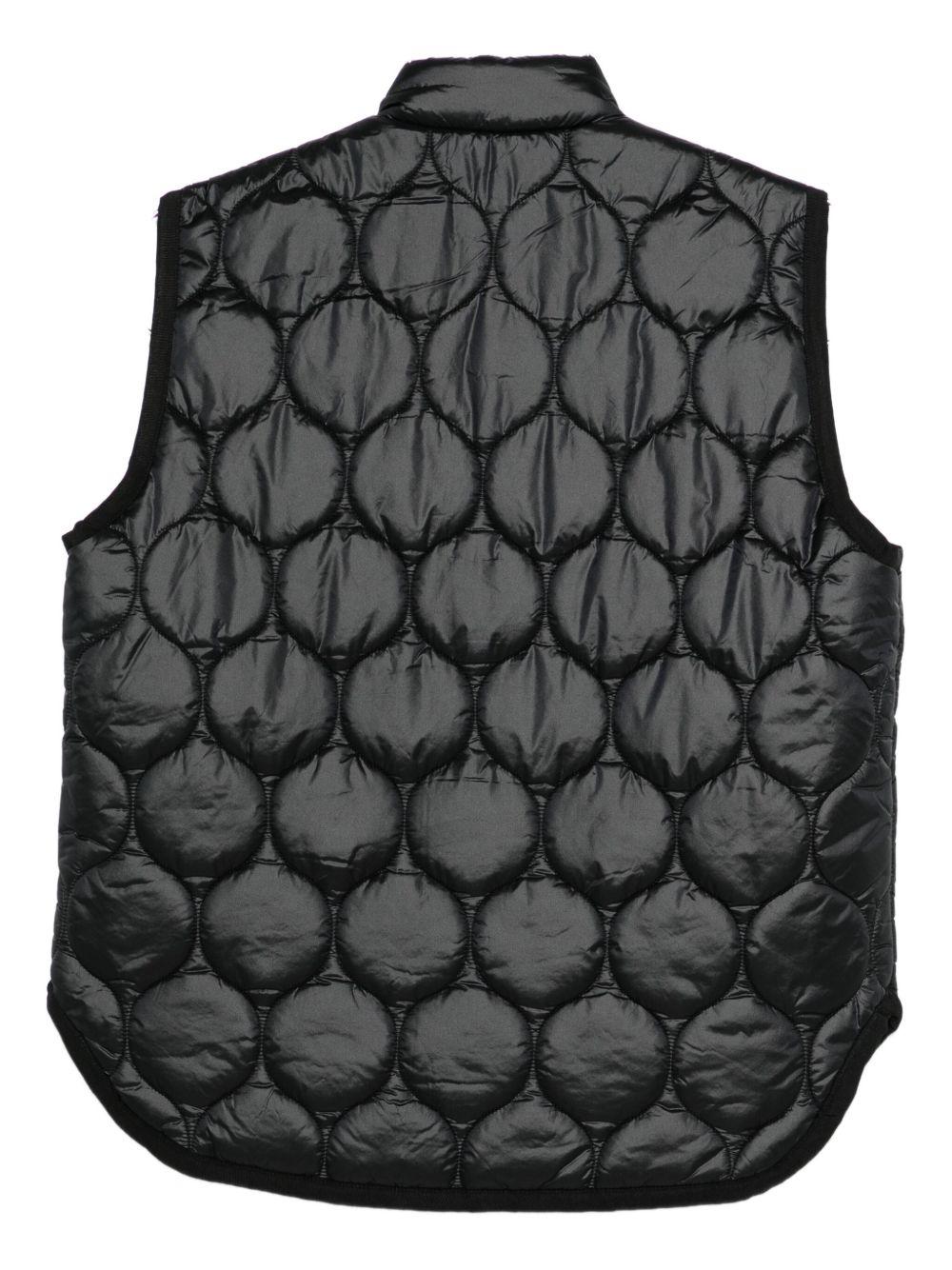 LIUJO Gilet nero con design trapuntato