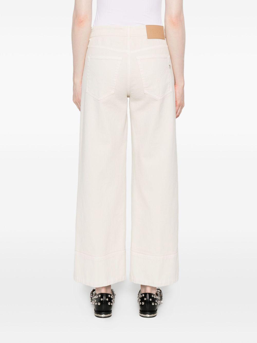 DONDUP Jeans color avorio