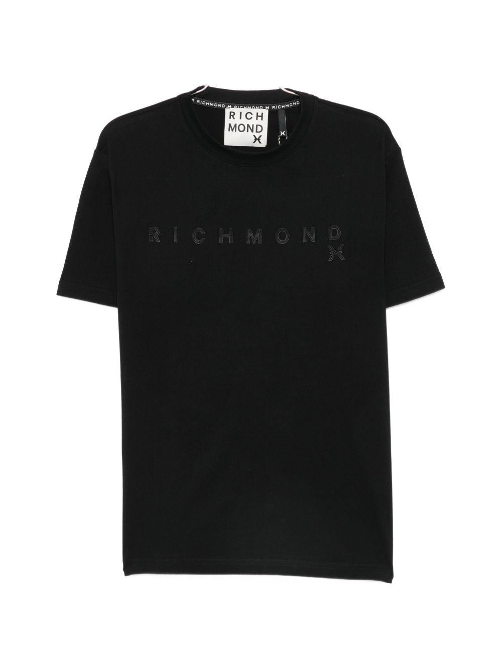 JOHN RICHMOND T-shirt sportiva nera
