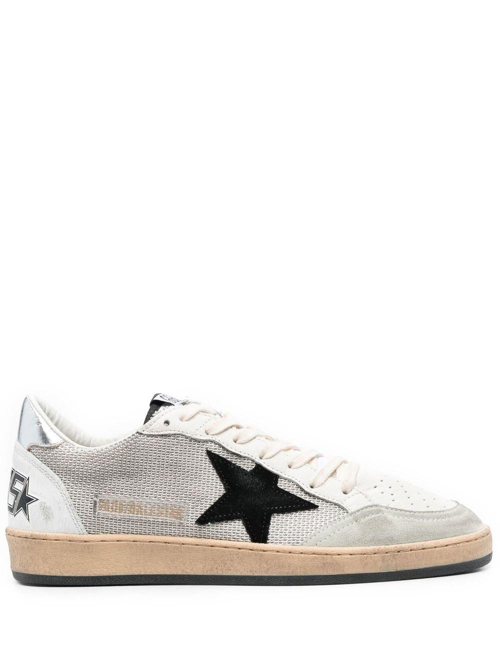 GOLDEN GOOSE Sneakers 'Ball Star' grigie e nere