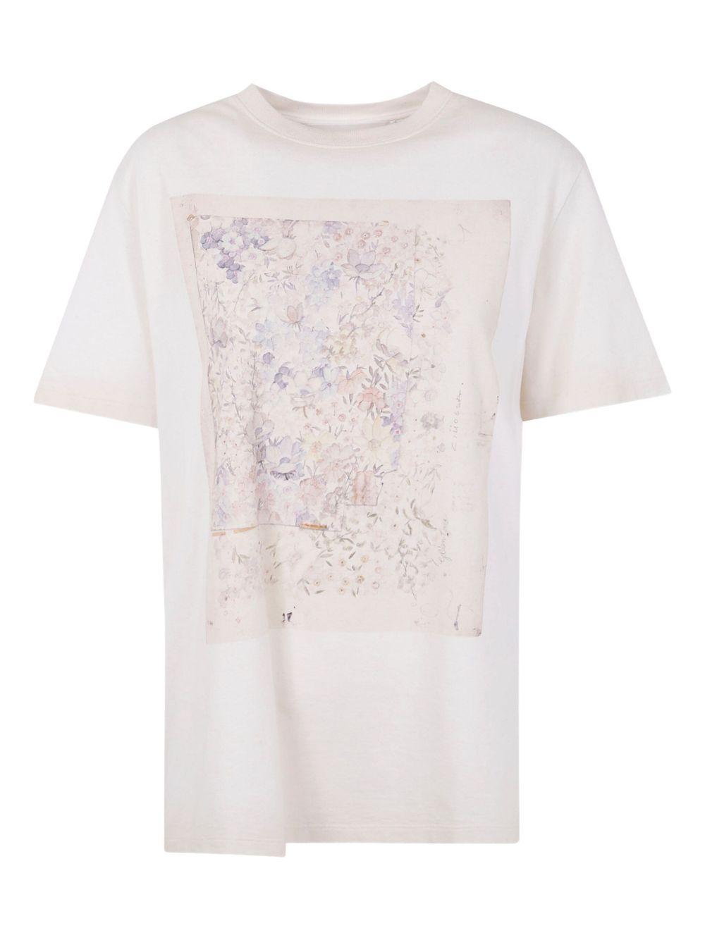 GOLDEN GOOSE T-shirt a maniche corte con stampa