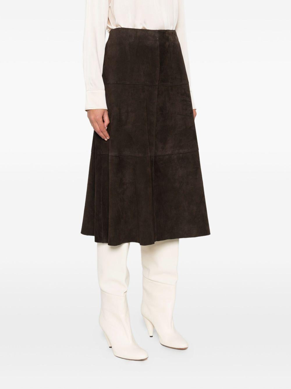 THE JACK AND JACKIE LEATHERS Gonna in suede 'Rhea'