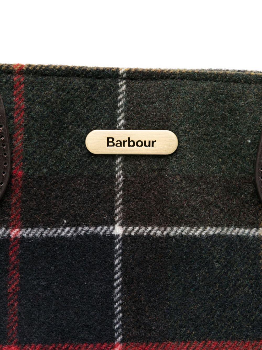 BARBOUR Borsa tote tartan'Barrhill'