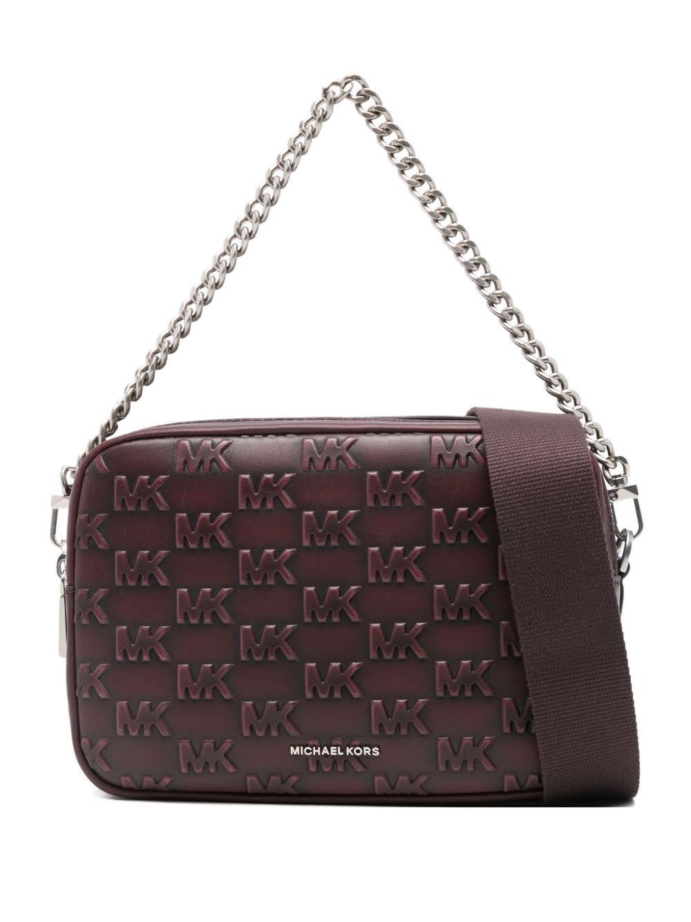MICHAEL KORS Borsa a spalla con catena e logo