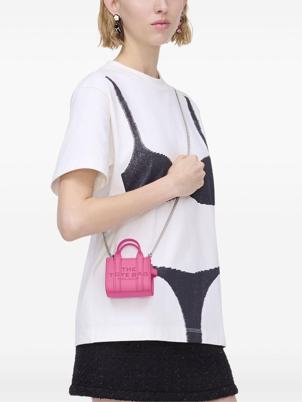 MARC JACOBS Borsa a tracolla rosa 'The Nano Tote'