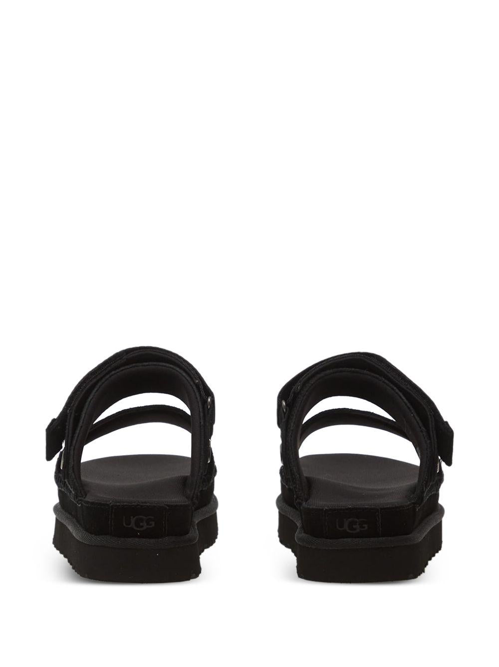 UGG Ciabatte nere con laccio regolabile