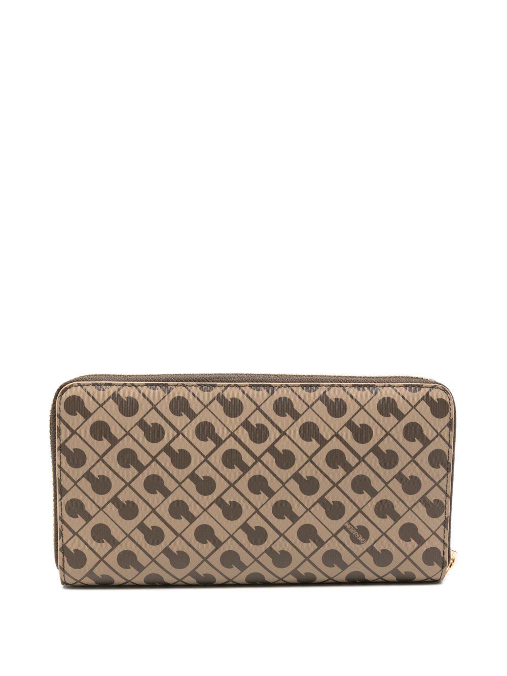 GHERARDINI Portafoglio marrone Millerighe Vacchetta