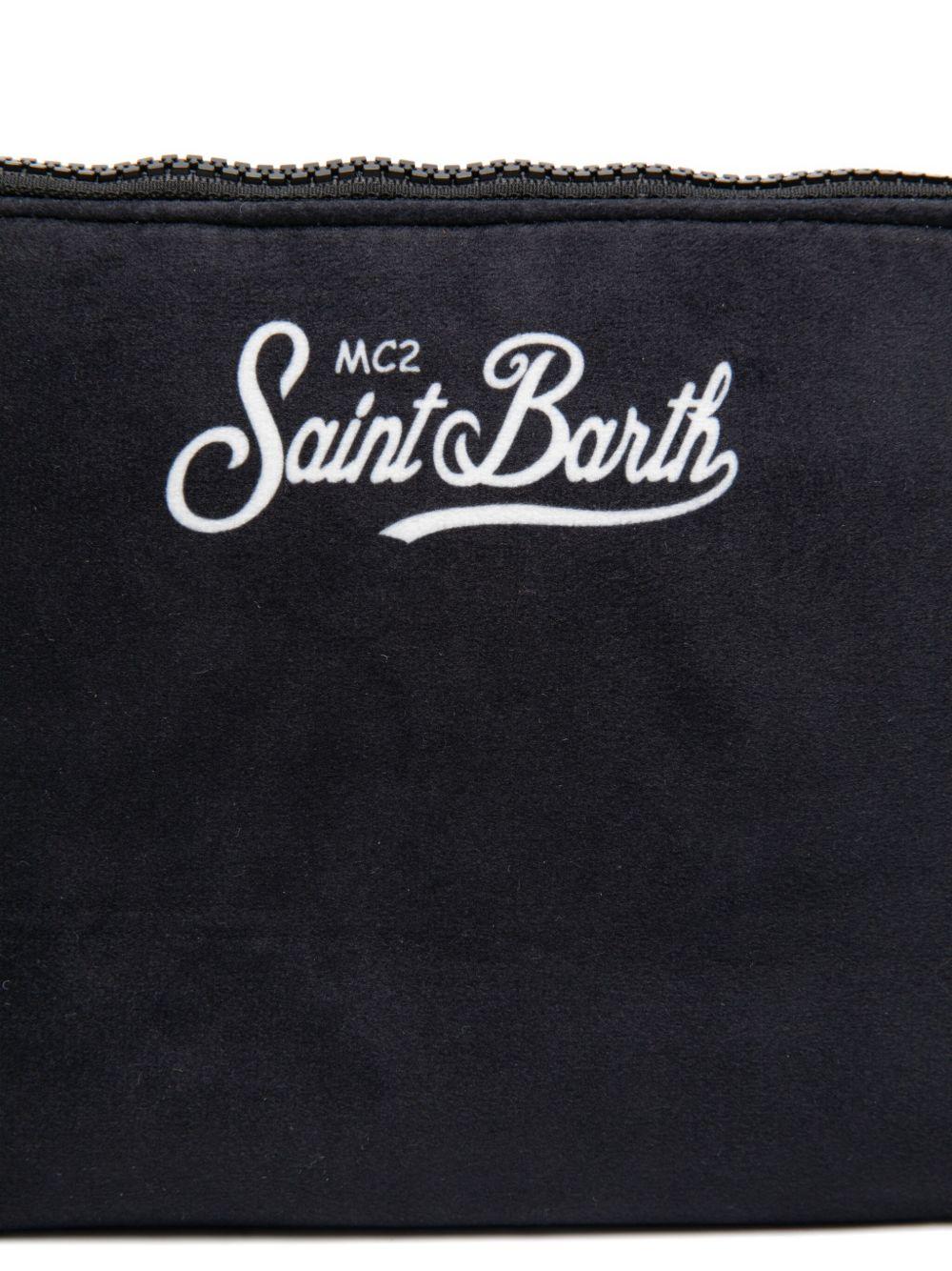 MC2 SAINT BARTH Pochette Aline Love St. Moritz blu