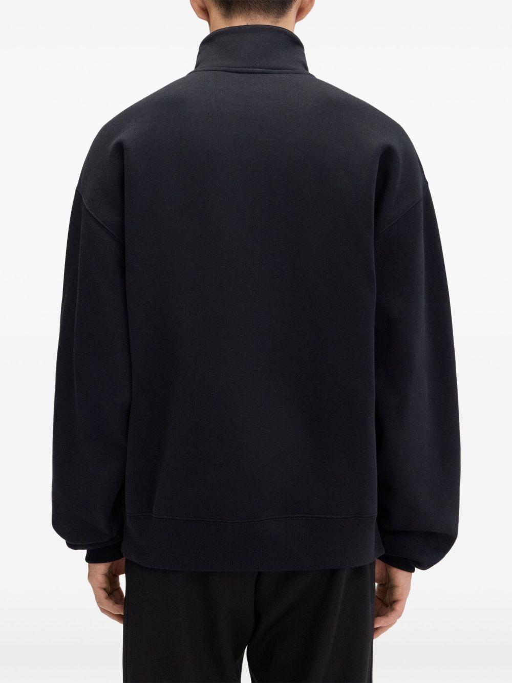 JACQUEMUS Felpa 'Gros Grain' con collo zip