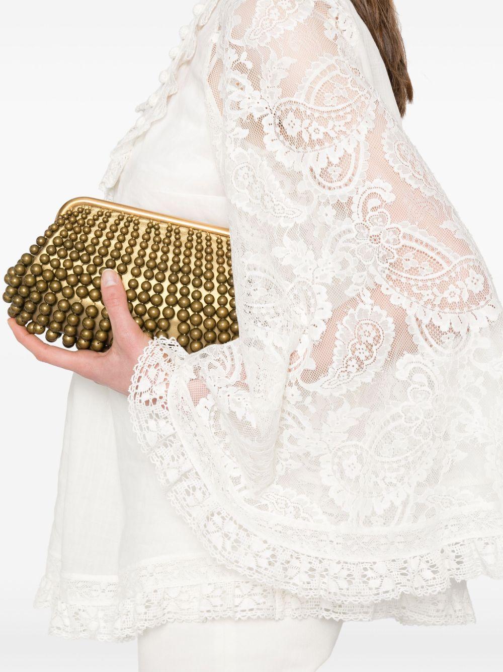 ZIMMERMANN Blusa 'Ascension' in pizzo bianca