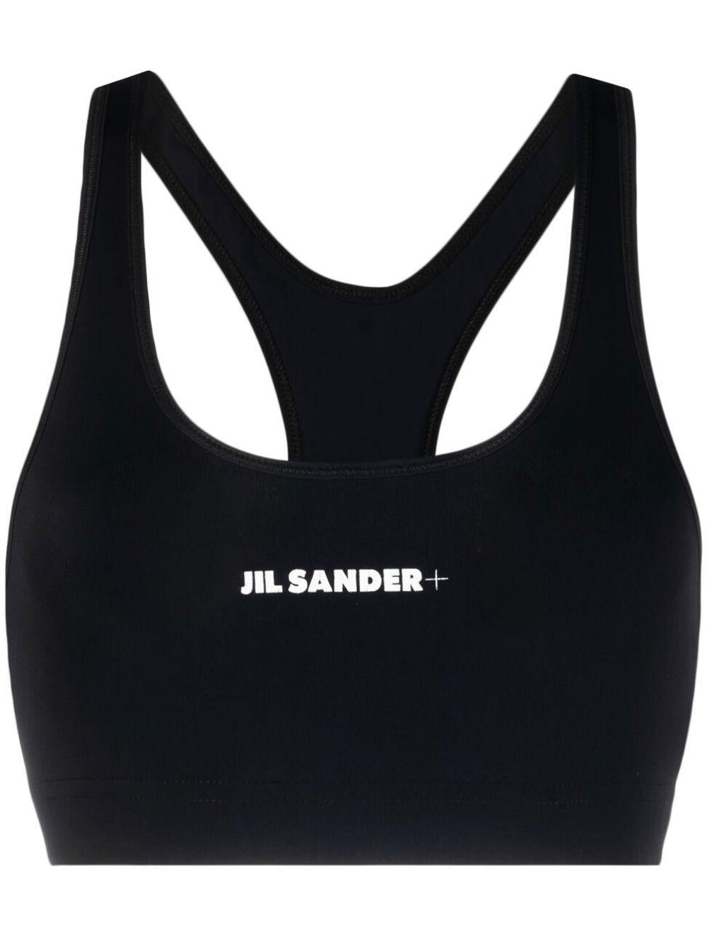 JIL SANDER Top sportovo con stampa