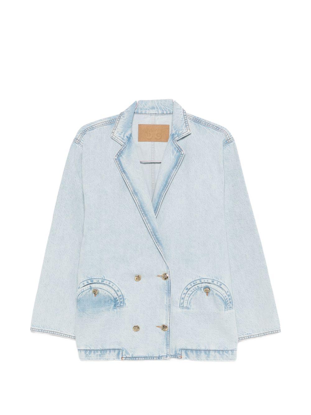 BLAZE Blazer blu doppiopetto Nariida