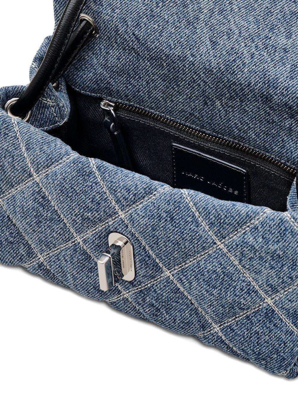 MARC JACOBS Borsa 'The Quilted Denim Mini Dual Shoulder Bag'
