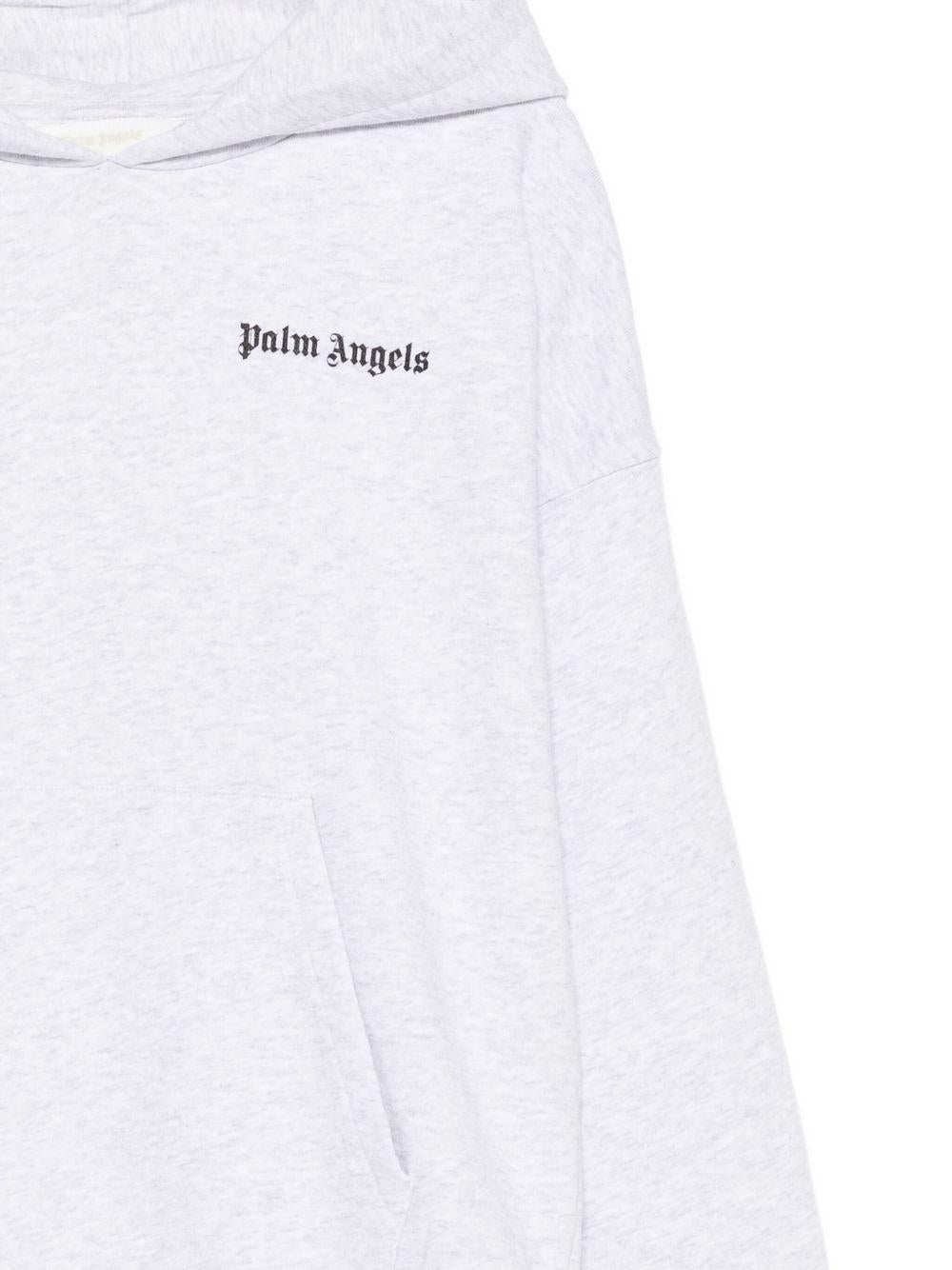PALM ANGELS Felpa con cappuccio e logo