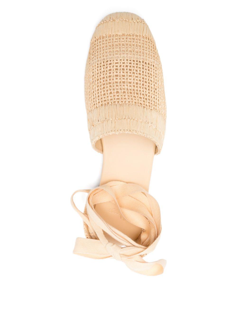 CASTANER Sandali bassi avorio'Goldie'