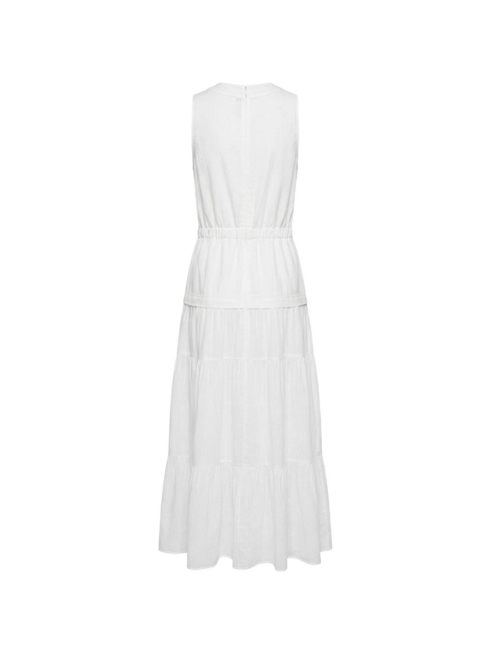 PINKO Abito Casarsa di cotone bianco