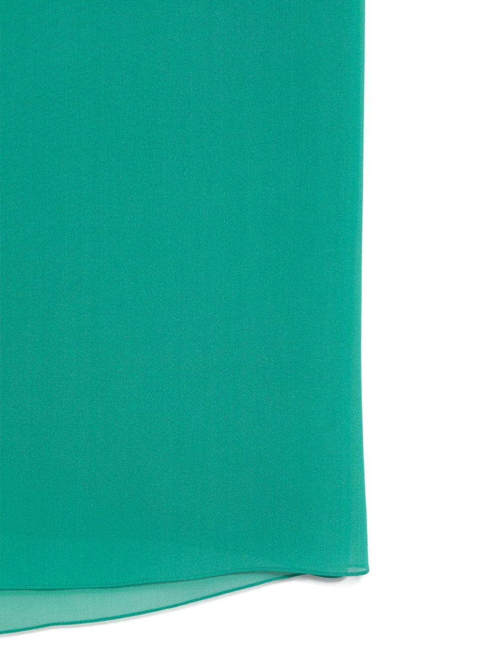 MAX MARA Sciarpa leggera in seta turchese