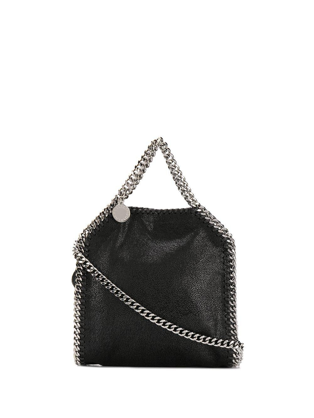 STELLA MCCARTNEY Borsa tote 'Micro Falabella' nera