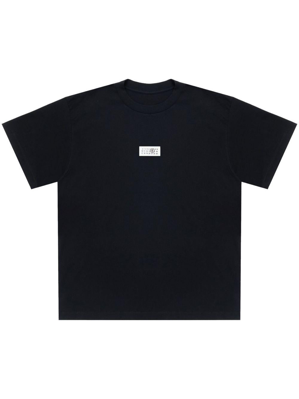 MM6 MAISON MARGIELA T-shirt girocollo con applicazione