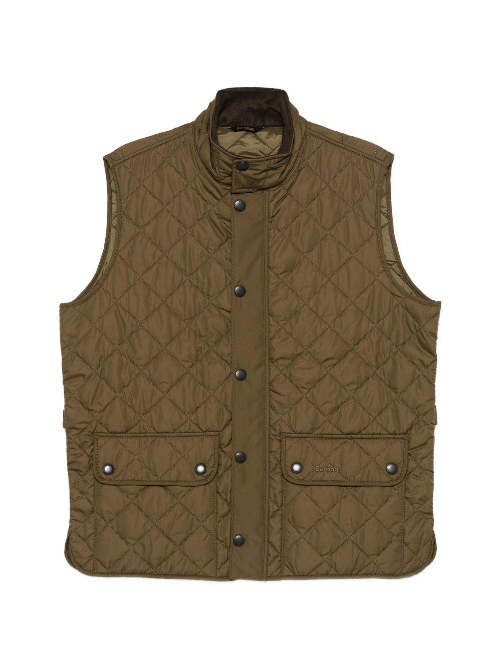 BARBOUR Gilet trapuntato Lowerdale con tasche