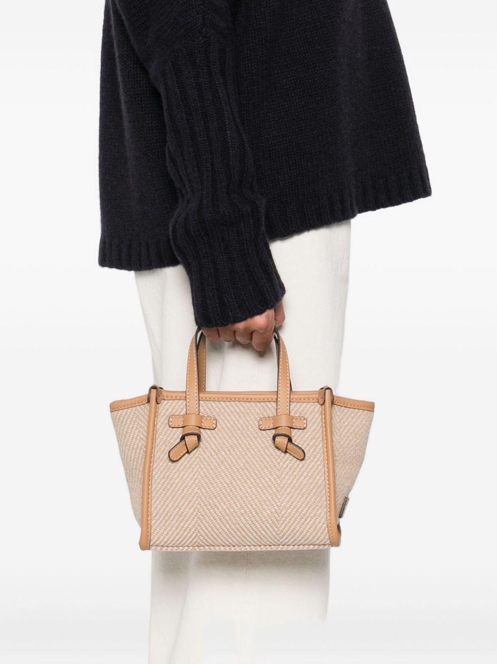 GIANNI CHIARINI Borsa Miss Marcella con motivo spigato