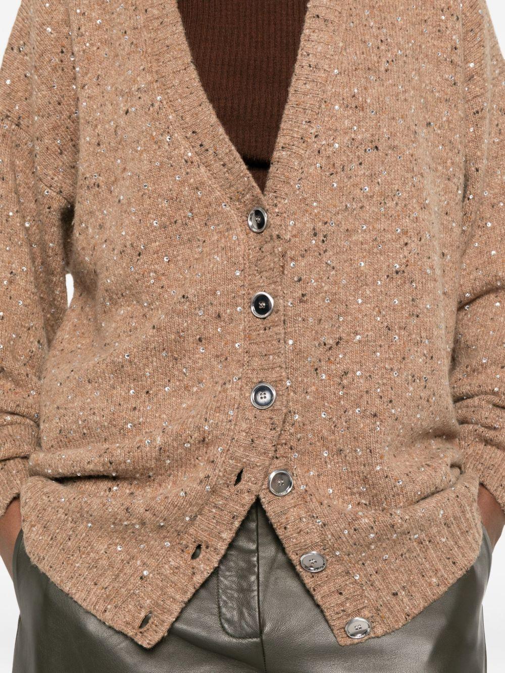 PINKO Cardigan 'Marche' con paillettes