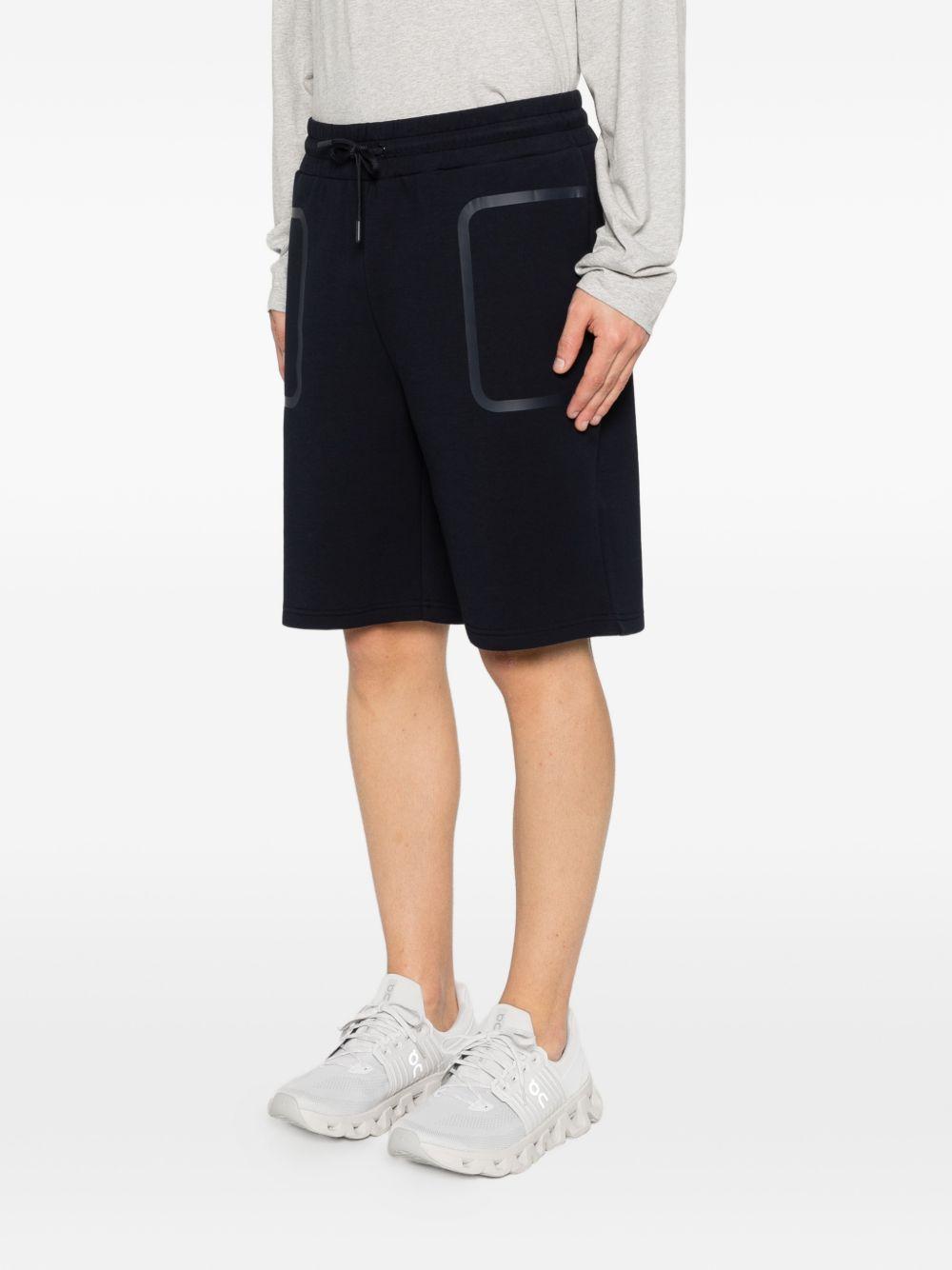 PEUTEREY Pantaloncini Mitchel corti di tuta con tasche laterali e coulisse