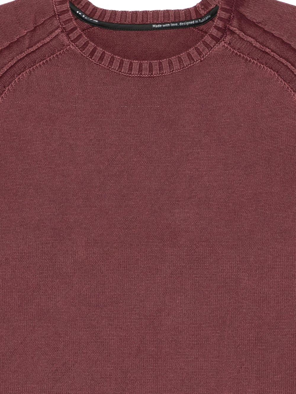 RRD ROBERTO RICCI DESIGNS Maglia girocollo bordeaux